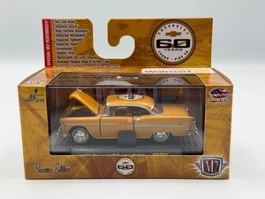 M2 Chevrolet 60th Ann. 1955 Chevrolet Bel Air 265, Gold, WMTS01, 1:64, NIB - Picture 1 of 14