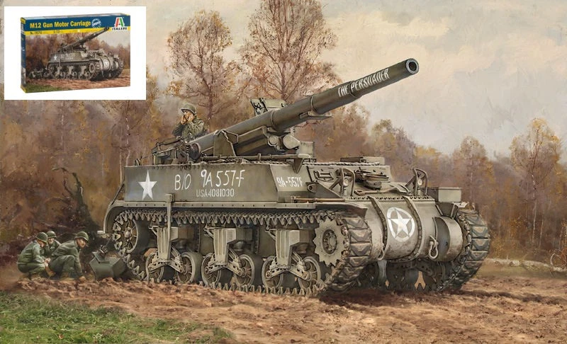 Italeri IT7076 M-12 GMC KIT 1:72 Modellino - Immagine 1 di 1