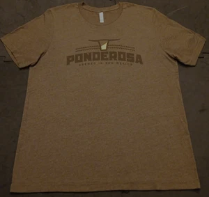 XL Ponderosa Brewing Co Take The Brew By The Horns Beer Collection T Shirt - Picture 1 of 7