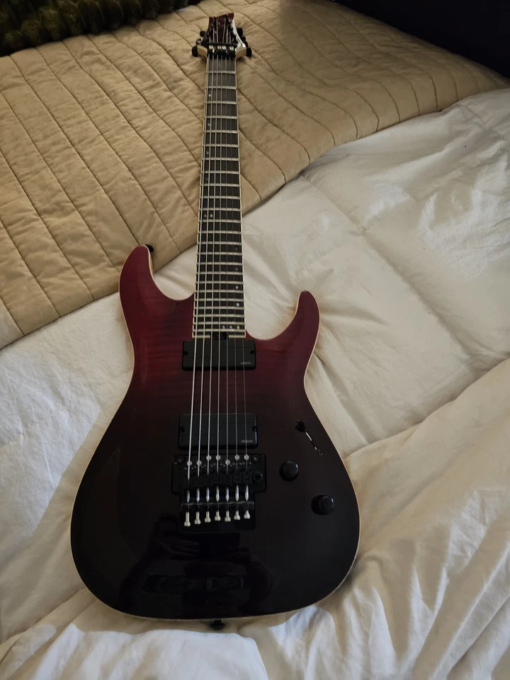 Guitarra Eléctrica Schecter Blood C7 Blood Burst con Estuche Envío Gratis Foto 1 de 4