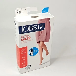 JOBST Ultrasheer 15-20 mmHg Waist High Compression Stockings Anthracite Size L - Picture 1 of 5