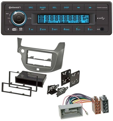 Continental MP3 DAB USB Bluetooth Autoradio für Honda Jazz (ab 2009) - silber - Bild 1 von 4