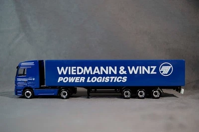 Herpa MAGIC HO 比例卡车 Wiedmann & Winz Power Logistics 促销模型 全新带盒 — 第 1/4 张图片
