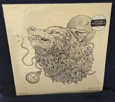 Goose 12/31/22 Cincinnati OH Live YELLOW PURPLE Vinyl 4 LP #1638 SEALED - Image 1 of 3