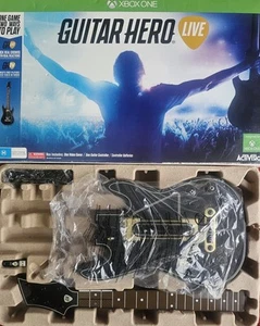 Guitar Hero Live -Xbox One Boxed Complete Guitar + Dongle - FREE AUSPOST WORKING - Picture 1 of 13