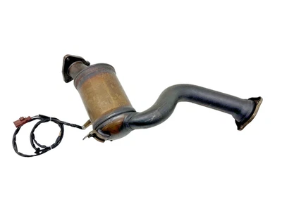 Tubo de escape delantero izquierdo Porsche Cayenne S E-Hybrid 958 2011-2018 OEM Foto 1 de 4