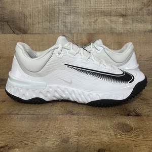 Chaussures de softball Nike Alpha Huarache Elite 4 Turf femme pointure 9,5 blanc FD2746-100 - Photo 1/12