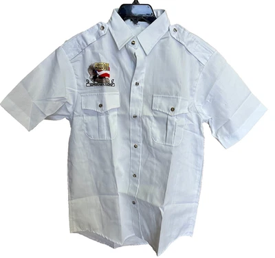 Camisa abotonada bordada Copenhagen Racing Freedom, talla pequeña Foto 1 de 4