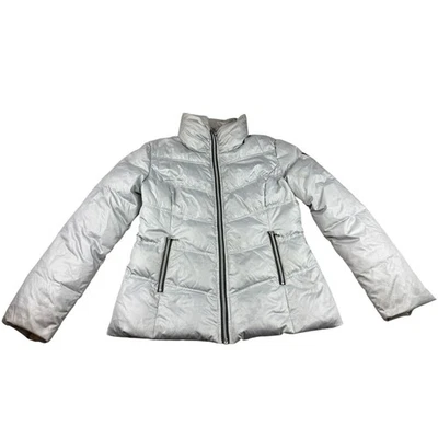 Chaqueta acolchada Guess para mujer M gris plata Foto 1 de 4