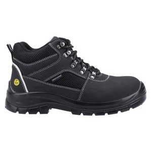 Skechers Workwear Trophus Letic Safety Boot Black Memory Foam cushioned insole - Picture 1 of 41