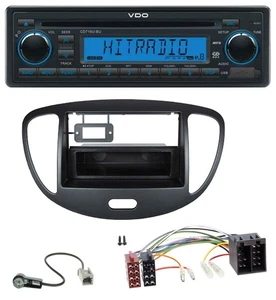 VDO AUX MP3 1DIN CD USB Autoradio für Hyundai i10 (2008-2013) schwarz - Bild 1 von 6