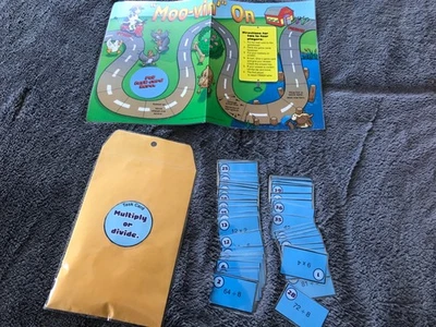 Moo vin On. Multidivisión Hechos Matemáticas Profesor Juego Recursos 5to Grado Foto 1 de 2