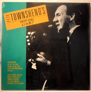 Pete Townshend's Deep End Live! Vinyl LP ATCO 90553 Sealed 1986 - Imagen 1 de 3