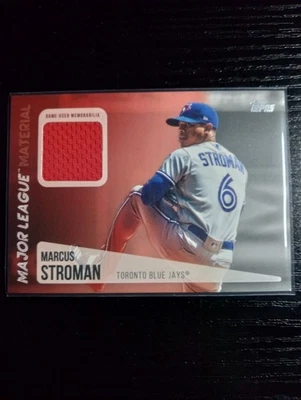 2019 Topps - Major League Material Relics Series 2 Marcus Stroman #MLM-MST 150th - Image 1 of 4
