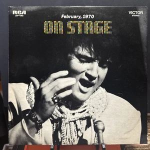 Elvis Presley / On Stage February 1970 LP RCA 4362 Stereo - Imagen 1 de 5
