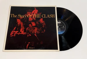 The Story Of The Clash Volume 1 Vinyl 2xLP 1988 Epic Punk Rock Red Cover - Picture 1 of 8