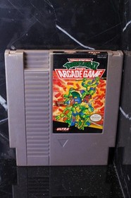 Teenage Mutant Ninja Turtles II The Arcade Game - Nintendo NES - Konami - 1989