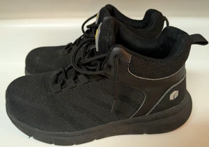 Scarpe Fitville Uomo Marca 8,5W Nero Stivali da Lavoro - Foto 1 di 6