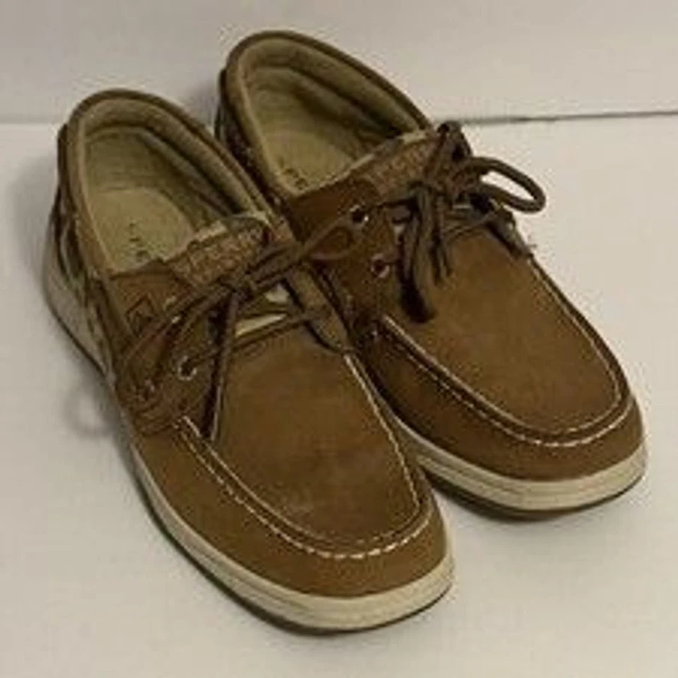 Sapatos femininos Sperry Topsider intrépido estampa de leopardo barco tamanho EUA 5 - Imagem 1 de 1