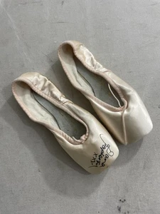 Bailarina Autografiada BLOCH Aspiración Ballet Pisos Firmados por Dana Stephenson - Imagen 1 de 6