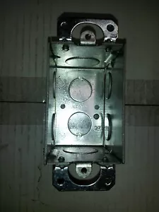 (1 Stück) 3" x 2" Elektrischer Schaltkasten 2-1/2" tiefes gangbares Rohr KOs ~ Raco 503 - Bild 1 von 3