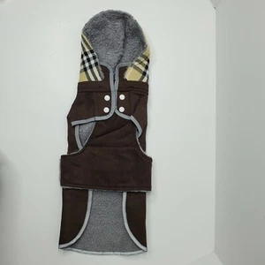 Bonaweite Hooded Pet Coat/Jacket - Fleece Lined - Size Medium - Picture 1 of 4