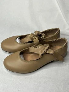 Bloch Tanz Mädchen Annie Tyette nude Steppschuh kleines Kind (4-8 Jahre) 12,5 M - Bild 1 von 4