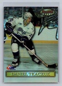1997-98 Bowman's Best - Daniel Tkaczuk - CHL - Refractor - #BB4 - Barrie Colts