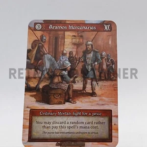 Sorcery Contested Realm ALPHA KICKSTARTER - ARAMOS MERCENARIES (NF) Ordinary - Imagen 1 de 1