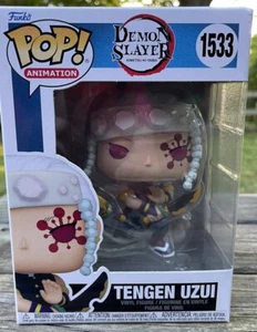 Funko POP! Demon Slayer Tengen Uzui #1533 CHASE - Mint - Ships With Protector - Picture 1 of 6