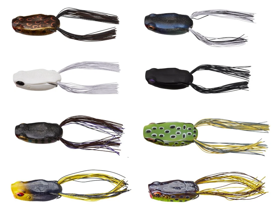 Savage Gear DC Popping Frog Dual Chamber Topwater Popper Frog - Choice of Colors - Image 1 of 1