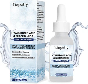 Acido Hialuronico Sérum Facial, Antiarrugas, Antienvejecimiento, Sérum Niacinami - Imagen 1 de 12