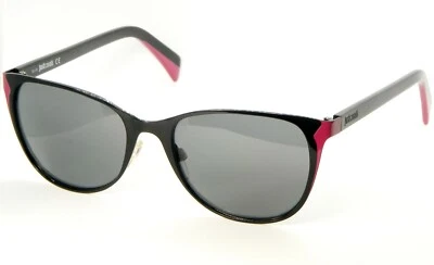 NUEVO Just Cavalli JC741S 05A BRILLANTE NEGRO ROSA/LENTES DE HUMO GAFAS DE SOL 54-18-140  Foto 1 de 4
