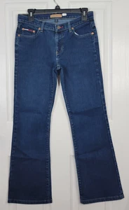 Womens Tommy Hilfiger Boot Cut Western Cowgirl Jeans Stretch Size 7 (28Wx29L) - Picture 1 of 11