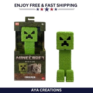 "Minecraft Creeper 12" Action Figure – Movie Edition Large Collectible Toy Gift" - Picture 1 of 9