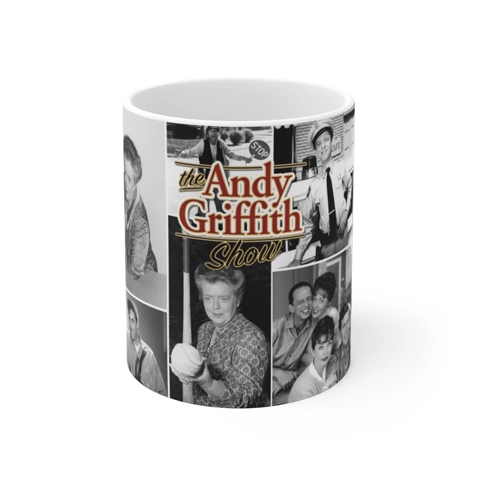 BLAINESGOODS The Andy Griffith Show Ceramic Mug 11oz, Andy Griffith, Don Knotts, Ron Howard