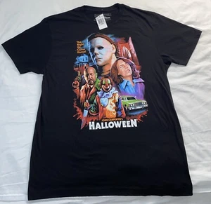 Halloween He’s Come Back T-Shirt Michael Myers Terror Threads Size Large New - Picture 1 of 7