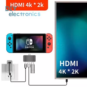 3/7 in 1 USB-C Hub Single/Dual Typ-C Adapter 4K HDMI für MacBook Pro US - Bild 1 von 30