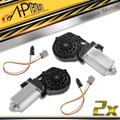 2Pcs Window Motor for Ford Crown Victoria Lincoln Town Car Mercury Grand Marquis - Image 1 of 4