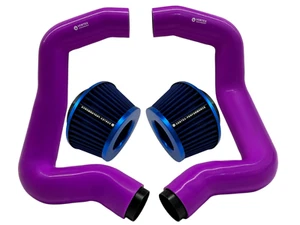 for BMW F90 M5 M8 G30 M550I Full Front Mount air intake V2 PURPLE BLAF - Picture 1 of 18