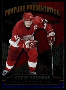 1999-00 Topps Premier Plus Feature Presentations Steve Yzerman Detroit Red Wings