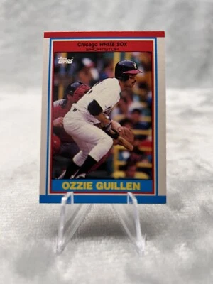 1989 Topps American UK mini #35 Ozzie Guillen White Sox - Image 1 of 2