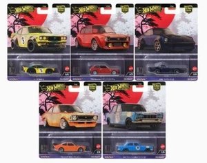 Hot Wheels 2024 Japan Historics 4 Car Culture In Hand- set Of 5 Cars - Picture 1 of 7