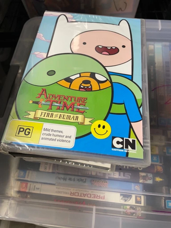 Adventure Time : Finn The Human region 4 DVD (Cartoon Network animated series) - Image 1 of 1