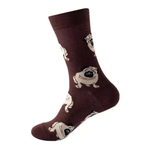 Men Funny Dogs Happy Socks - Picture 1 of 2