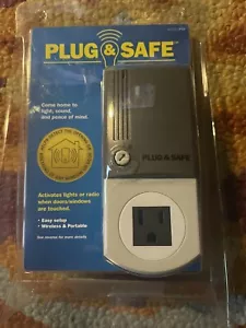 Plug & Safe Motion Sensor Detector Wireless Home Theft Security System - Picture 1 of 2