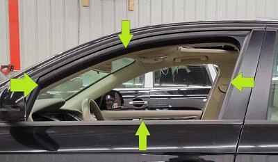 AUDI A4 2009-2011 CONDUCTOR IZQUIERDO PUERTA DELANTERA CRISTAL VENTANA Foto 1 de 4