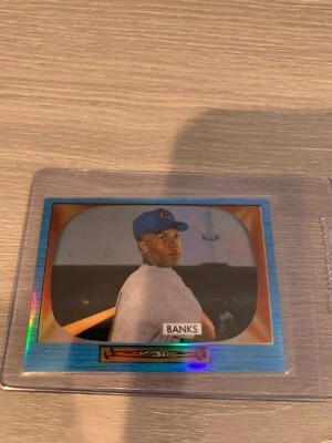 2013 Bowman Chrome Ernie Banks #242 - Imagem 1 de 2