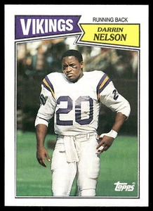 1987 Topps #200 Darrin Nelson Minnesota Vikings Football Card - Picture 1 of 2