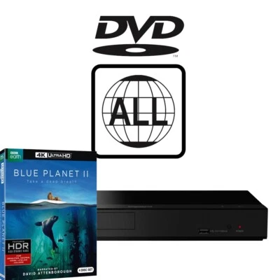Panasonic Blu-ray Player DP-UB159 MultiRegion for DVD 4K & Blue Planet 2 UHD - Image 1 of 4